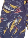 Vorschaubild 2 von Badeshorts Herren Mehrfarbig Gr. 46/S Baumwolle Grafisch Knopf