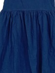 Vorschaubild 3 von Sommerkleid Kinder Gr. 128 Blau Baumwolle Uni Casual Freizeit