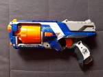Vorschaubild 2 von NERF Strongarm Elite Spielzeugpistole Zielspielzeug Abenteuer Mehrfarbig