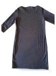 Vorschaubild 2 von Damen Freizeitkleid Gr. 42/XL Grau Casual Baumwolle