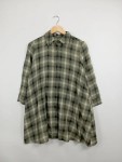 Vorschaubild 2 von Damen Hemdbluse Kariert 3/4 Arm Casual Mehrfarbig Gr. 36/S