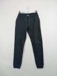 Vorschaubild 2 von Jogginghose Kinder Schwarz Gr. 158 Baumwolle Uni Sportlich Rippstrick