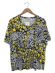 Vorschaubild 1 von Damen T-Shirt Kurzarm Grafik Muster Mehrfarbig Gr. 48