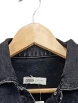 Vorschaubild 2 von Damen Jeanskleid Gr. S 36 Casual Uni Grau Baumwolle Knopfleiste