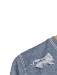 Vorschaubild 5 von Herren Langarmshirt S Blau Streetwear Polyester
