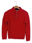 Vorschaubild 1 von Kids Pullover Gr. 140 Rot Casual Langarm Strickpullover