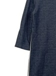Vorschaubild 3 von Damen Freizeitkleid Gr. 42/XL Grau Casual Baumwolle