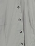 Vorschaubild 3 von Freizeithemd Damen Gr. 34/XS Grau Klassisch Baumwolle