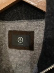 Vorschaubild 6 von Herren Pullover Gr. 48/M Grau Wolle Norwegermuster Reißverschluss