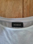 Vorschaubild 4 von Kookai Damen T-Shirt L Blau Wolken- & Blitz-Applikation Casual