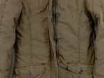 Vorschaubild 3 von Parka Damen Oliv Gr. 34/XS Baumwolle Uni Casual Polyester