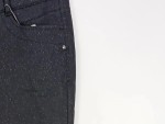 Vorschaubild 2 von Damen Stoffhose Elegant Schwarz Gr. 44 Glitzer Business Hose