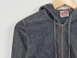 Vorschaubild 3 von Sweatjacke Kapuze Damen Grau Gr. 36/S Polyester Freizeit