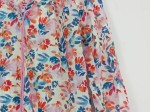 Vorschaubild 3 von Damen Bluse Blumenmuster Gr. 40 Mehrfarbig Casual
