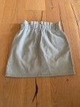 Vorschaubild 2 von Damen Minirock Gr. 34 XS Oliv Casual Baumwolle Rock