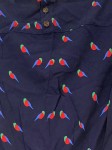 Vorschaubild 3 von Damen Blusenkleid Papageienmuster Gr. 34/XS Casual Mehrfarbig