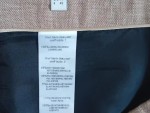 Vorschaubild 2 von 1.2.3 Paris Damen Leinenrock Gr. 44 Beige Schwarz Elegant