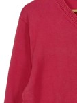 Vorschaubild 4 von Herren Pullover V-Ausschnitt Pink Gr. S Baumwolle