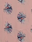 Vorschaubild 3 von Damen Bluse Rosa Gr. 36/S Florales Muster Kurzarm Casual
