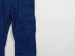 Vorschaubild 3 von Cargohose Kinder Blau Gr. 152 Baumwolle Uni Casual Freizeit Rippstrick L26