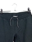 Vorschaubild 3 von Jogginghose Kinder Schwarz Gr. 158 Baumwolle Uni Sportlich Rippstrick