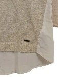 Vorschaubild 2 von Damen Pullover Gr. 38/M Beige Casual Strickpullover