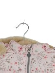 Vorschaubild 3 von Fleecejacke Kinder Rosa Gr. 86 Polyester Florales Muster Charmant
