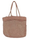 Vorschaubild 1 von Damen Henkeltasche Geflochtene Tasche Rosa Casual Stroh