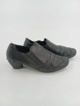 Vorschaubild 2 von Damen Stiefeletten Gr. 36 Schwarz Casual Leder J.P. Press