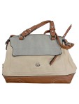 Vorschaubild 1 von Damen Umhängetasche Leder Mehrfarbig Casual Handtasche