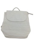 Vorschaubild 1 von Damen Rucksack Grau Modern mit Streifenmuster Alltag