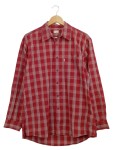 Vorschaubild 1 von Herren Freizeithemd Kariert Rot XL Langarm Wolle Casual