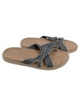 Vorschaubild 1 von Lovelies Studio Damen Sandalen Gr. 37 Beige Schwarz Kreuzriemen