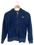 Vorschaubild 1 von Kinder Kapuzenpullover Gr. 152 Blau mit Reißverschluss Casual
