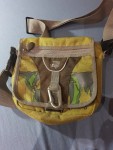 Vorschaubild 2 von Kinder Umhängetasche Grün mit Dino-Print 18x22cm Casual Schultertasche
