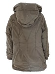 Vorschaubild 2 von Parka Damen Oliv Gr. 34/XS Baumwolle Uni Casual Polyester