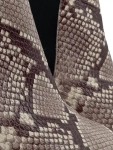 Vorschaubild 2 von Damen Stiefeletten 39.5 Schlangenmuster Animal-Print Elegant