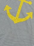 Vorschaubild 3 von T-Shirt Kinder Gr. 140 Mehrfarbig Baumwolle Gestreift Maritim Kurzarm