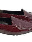 Vorschaubild 2 von Loafer Slipper Damen Rot Lackleder Gr. 41 Klassisch