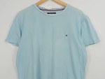 Vorschaubild 5 von Herren T-Shirt Gr. 40 Blau Casual Baumwolle