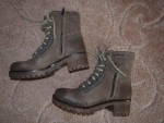 Vorschaubild 3 von Sandalen Damen Gr. 36 Blau Leder Casual