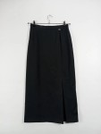 Vorschaubild 2 von Damen Business Rock Schwarz Gr. 38 Maxirock Elegant