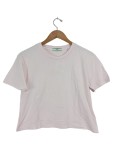 Vorschaubild 1 von Damen T-Shirt Gr. 36/S Rosa Casual Kurzarm Baumwolle Logo