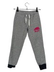 Vorschaubild 1 von Jogginghose Kinder Grau Gr. 120 Sportlich Meliert Logo-Print