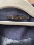 Vorschaubild 6 von Damen Übergangsmantel Gr. 46 Blau Elegant Lang Polyester