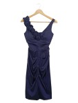 Vorschaubild 1 von Damen festliches Kleid Gr. 32;XXS Blau Elegant Blumen