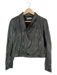 Vorschaubild 1 von Lederjacke Damen Gr. 36/S Schwarz Modern