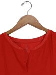 Vorschaubild 3 von Damen T-Shirt Rot Gr. 40 Casual Baumwolle
