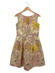 Vorschaubild 1 von Damen Sommerkleid Gr. 40 Elegant Mehrfarbig Blumenmuster Festlich