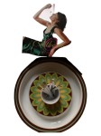 Vorschaubild 2 von Fondue Set Dipschale Retro Mehrfarbig Porzellan